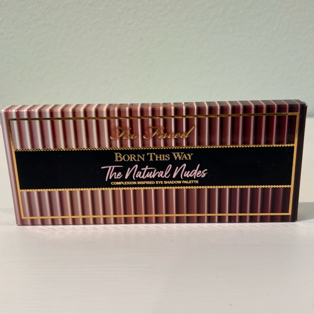 Unopened Too Faced Born This Way The Natural Nudes Eye Shadow Palette
